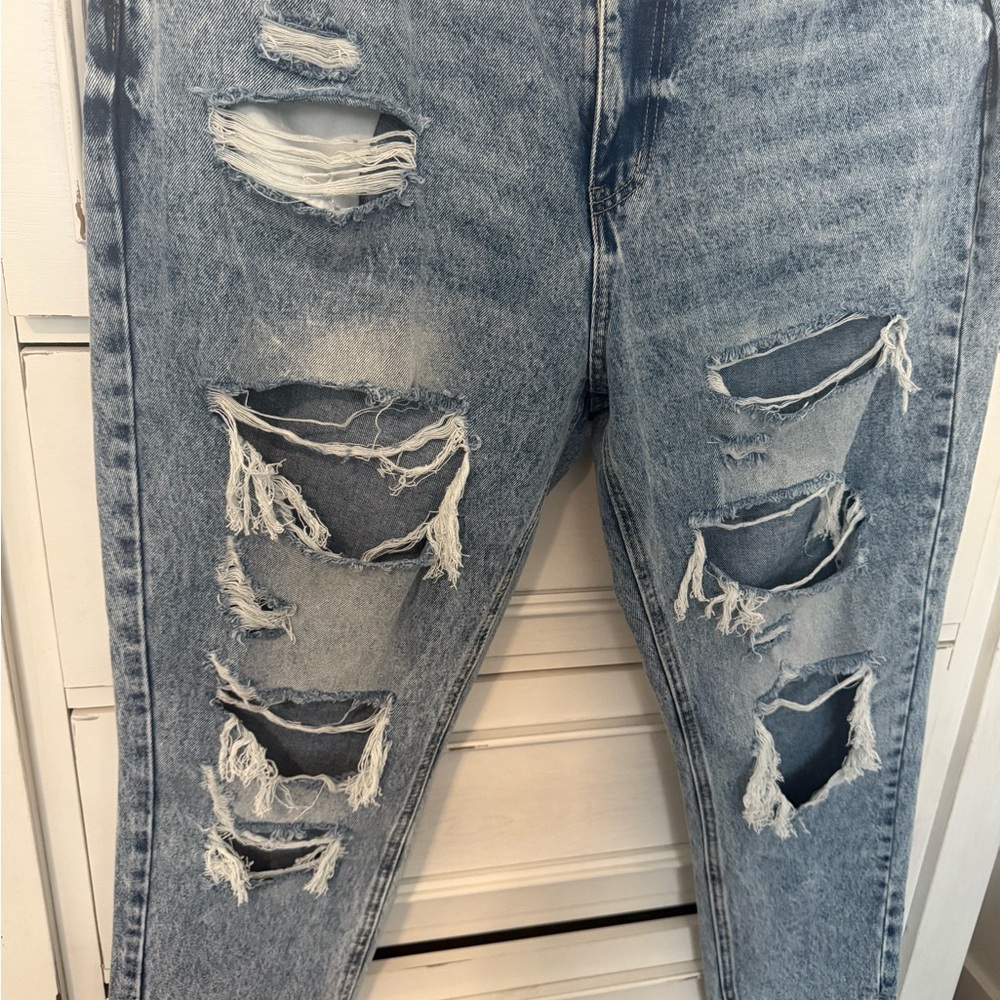 Karen Distressed Denim Jeans